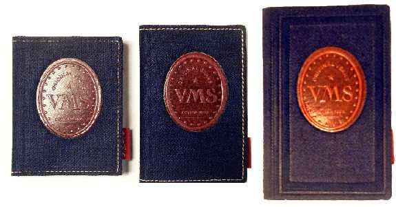 Книжки телефонные с медальоном (джинса)